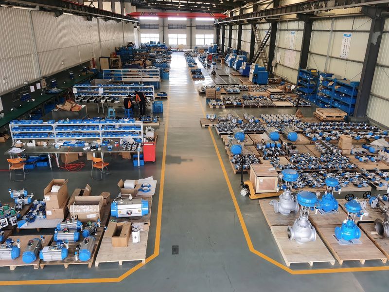 Shanghai Jianggong Valve Manufacturing Co., Ltd. производственная линия производителя