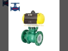 Пневматический фланцевый шаровой клапан